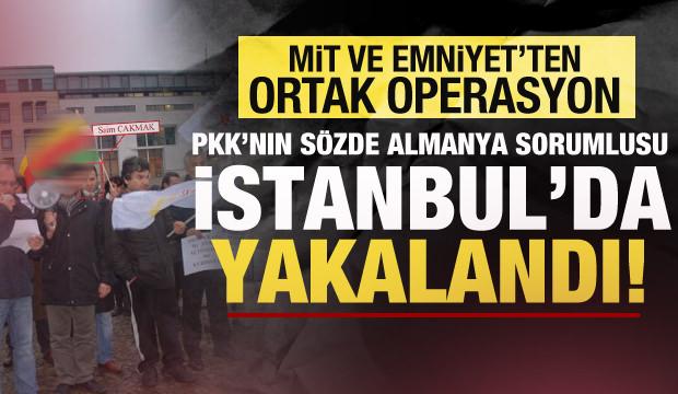 PKK/KCK'nin Almanya yapılanması sözde sorumlularından Saim Çakmak İstanbul'da yakalandı