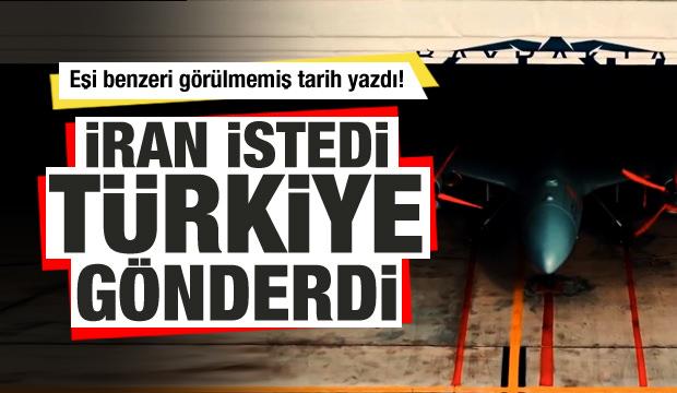 İran istedi, Türkiye Reisi için gönderdi! Akıncı İHA tespit etti