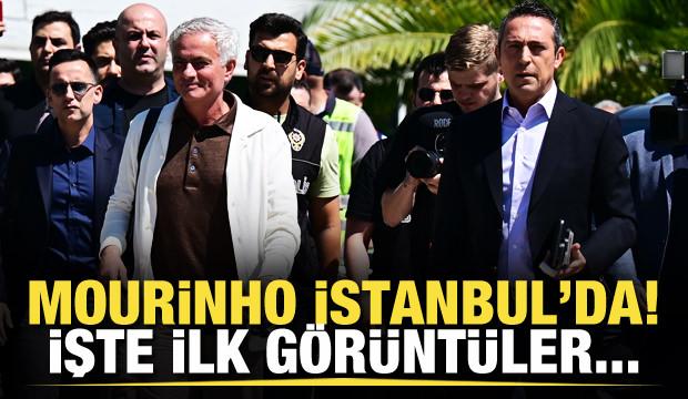 Jose Mourinho, İstanbul'a geldi!