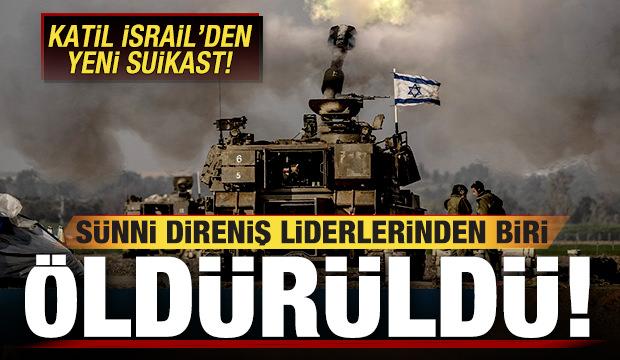 İsrail, Sünni direniş liderlerinden Dahruc ve eşini öldürdü