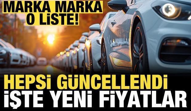 T&uuml;rkiye'nin en ucuz otomobilleri belli oldu: Marka marka o liste...