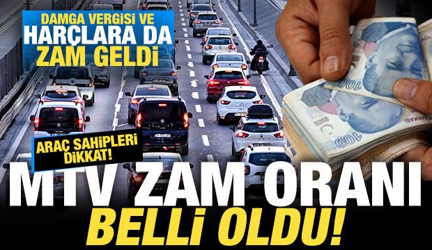 Ara&ccedil; sahipleri dikkat... MTV'ye zam geldi! Motorlu Taşıtlar Vergisi ne kadar oldu?