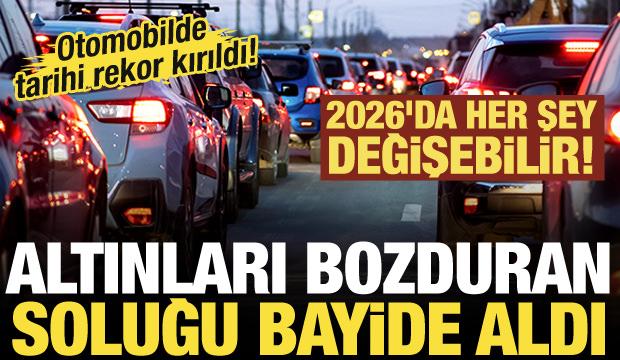 Aralık ayında g&ouml;r&uuml;lmemiş artış! Otomobil satışı 200 bine dayandı!