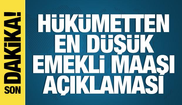 Cevdet Yılmaz'dan en d&uuml;ş&uuml;k emekli aylığı a&ccedil;ıklaması