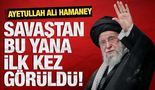Hamaney, savaş sonrası ilk kez kamuoyu karşısına çıktı