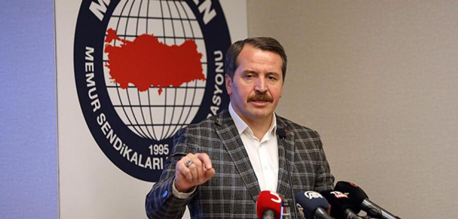 Memur-Sen'den memur maaşlarına refah payı ve iyileştirme talebi