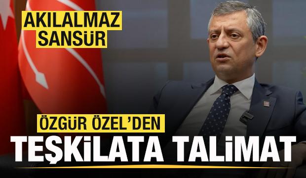 Özgür Özel'den teşkilata talimat: Başka konuları konuşturun