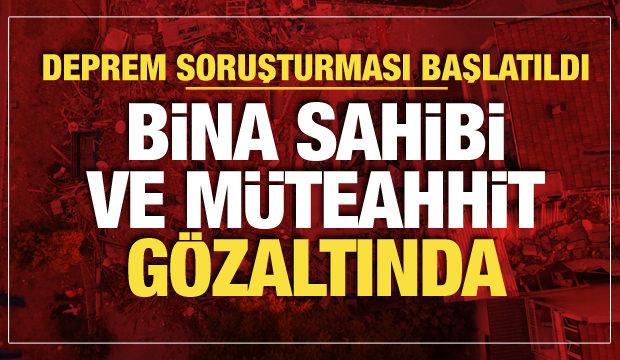 Balıkesir'de yıkılan binaya ilişkin soruşturma: Bina sahibi ve müteahhit gözaltında