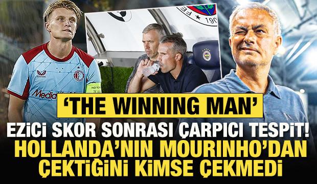 Ezici skor sonrası çarpıcı tespit! Hollanda'nın Mourinho'dan çektiğini kimse çekmedi 