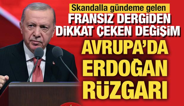 Avrupa'da Erdoğan rüzgarı! Fransız dergi "Yeni Dünyanın 4 Lideri" diyerek yazdı