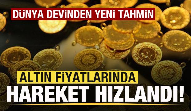 Son dakika: Altında fiyatlarında hareket hızlandı! Dünya devinden yeni tahmin