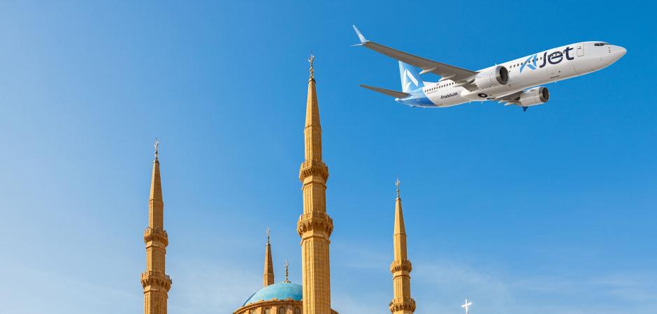 AJet’in İstanbul-Beyrut seferleri 2 Aralık’ta başlıyor