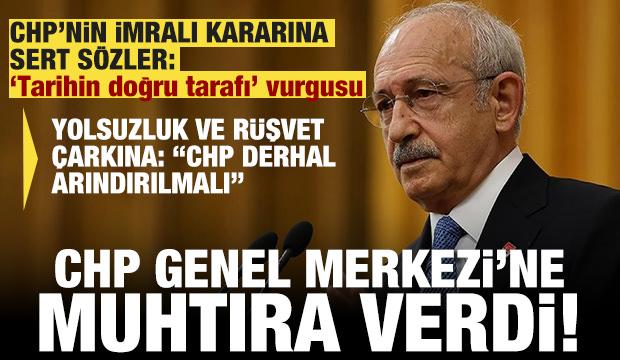 CHP'nin 'İmralı' kararına Kılıçdaroğlu'ndan tepki!