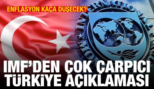 IMF'den çok çarpıcı Türkiye açıklaması! Enflasyon kaça düşecek?