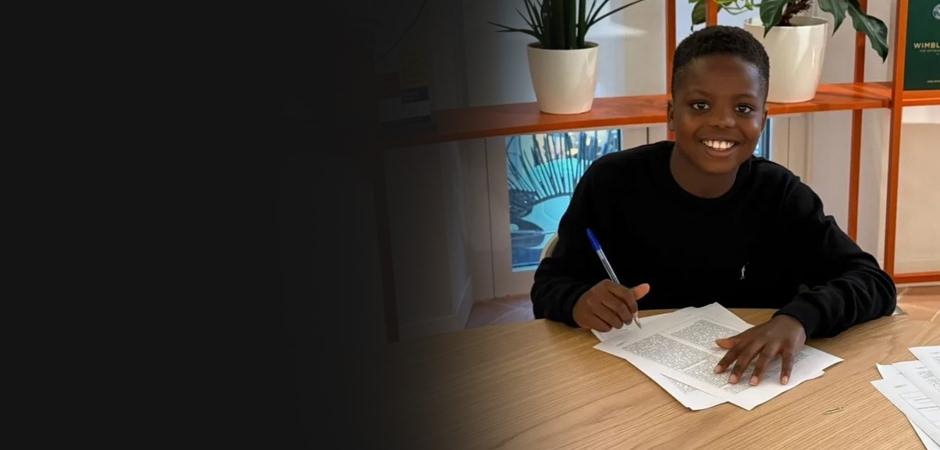 52 maçta 145 gol attı! 11 yaşındaki yıldız adayı dünyaca ünlü markayla sözleşme imzaladı