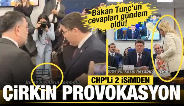 Bakan Tunç'tan peş peşe salvolar: CHP'lilerin provokasyonları sert kayaya çarptı! 