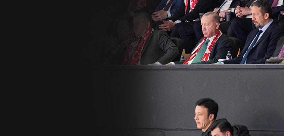 Başkan Erdoğan, Milli Takım'ı yalnız bırakmadı