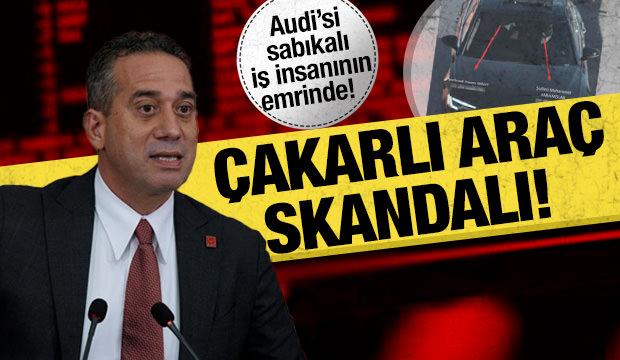 CHP'li Başarır, çakarlı aracını sabıkalı iş insanının emrine verdi