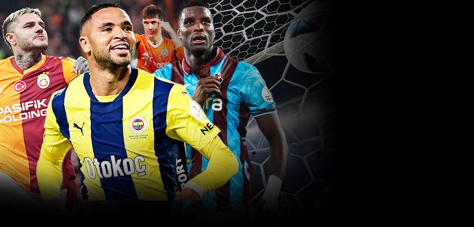 Süper Lig'de gol krallığı sıralaması! Zirvede kıyasıya yarış: 1 golle önde