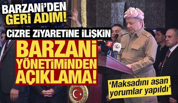 Cizre ziyaretine ilişkin Barzani yönetiminden açıklama: 'Maksadını aşan yorumlar atıldı'