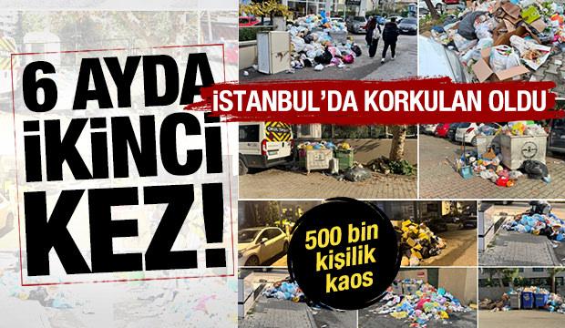 İstanbul'da 500 bin kişilik kaos: 4 gündür çöpler toplanmIyor! Maltepeli dertli:Çözüm yok!