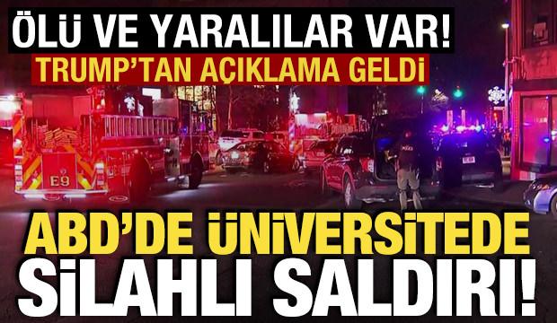 ABD'de üniversitede silahlı saldırı! Çok sayıda kişi vuruldu