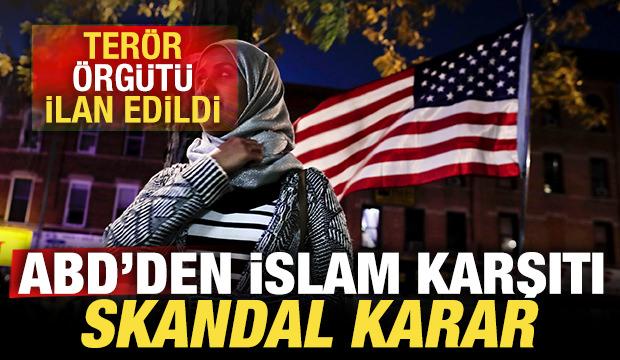 ABD'den skandal karar! İslam İlişkileri Konseyi terör örgütü ilan edildi