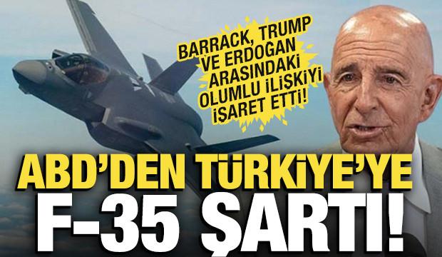 ABD'den Türkiye'ye F-35 şartı: Büyükelçi Barrack duyurdu