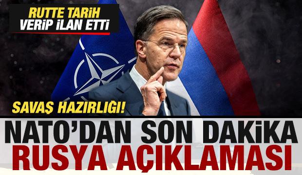 NATO'dan son dakika Rusya açıklaması! Rutte tarih verip ilan etti! Savaş hazırlığı...