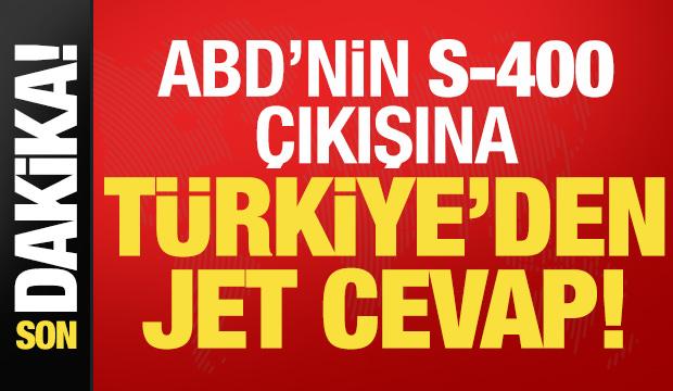 Son dakika: Türkiye'den Tom Barack'ın 'S-400' sözlerine jet cevap geldi!