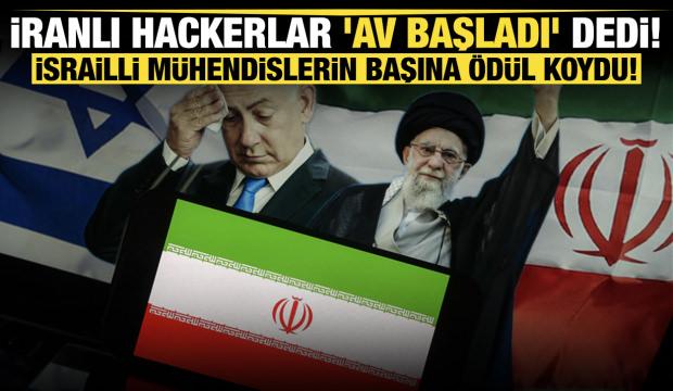 İranlı hackerlar 'av başladı' dedi, İsrailli m&uuml;hendislerin başına &ouml;d&uuml;l koydu!