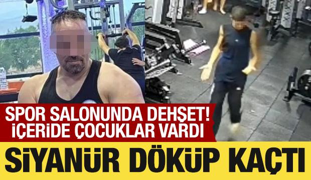 Konya'da spor salonunda siyan&uuml;r dehşeti: İ&ccedil;eride &ccedil;ocuklar vardı