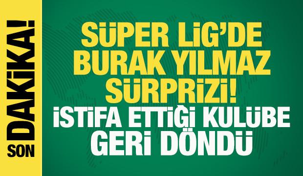 Son dakika: Pazartesi g&ouml;revini bırakmıştı! Burak Yılmaz, yeniden Gaziantep FK ile anlaştı