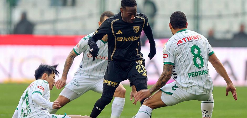 Konyaspor, Kayserispor karşısında 90+3'te yıkıldı!
