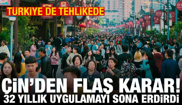 T&uuml;rkiye de tehlikede! &Ccedil;in'den doğum kontrole vergi