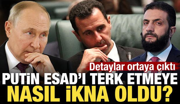 Putin Esad'ı terk etmeye nasıl ikna oldu? Detaylar ortaya &ccedil;ıktı