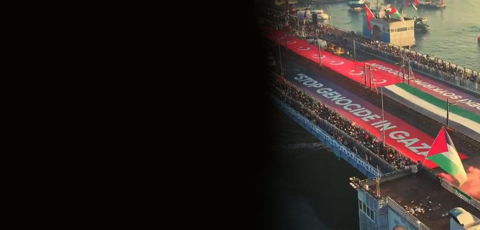 S&uuml;per Lig'in devlerinden Filistin i&ccedil;in Galata &ccedil;ağrısı! 'Gazze'yi Unutma'