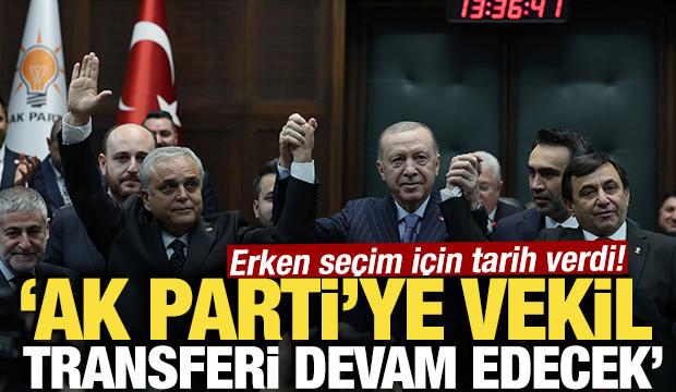 AK Parti&rsquo;ye &lsquo;vekil transferi devam edecek!' Erken se&ccedil;im i&ccedil;in tarih verdi