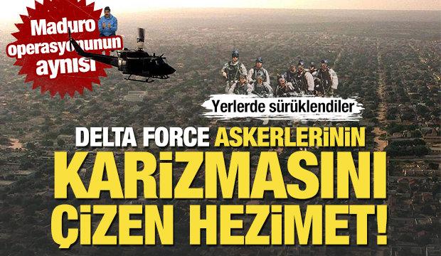 Delta Force askerlerinin karizmasını &ccedil;izen operasyon! Mogadişu'dan ka&ccedil;arak kurtuldular
