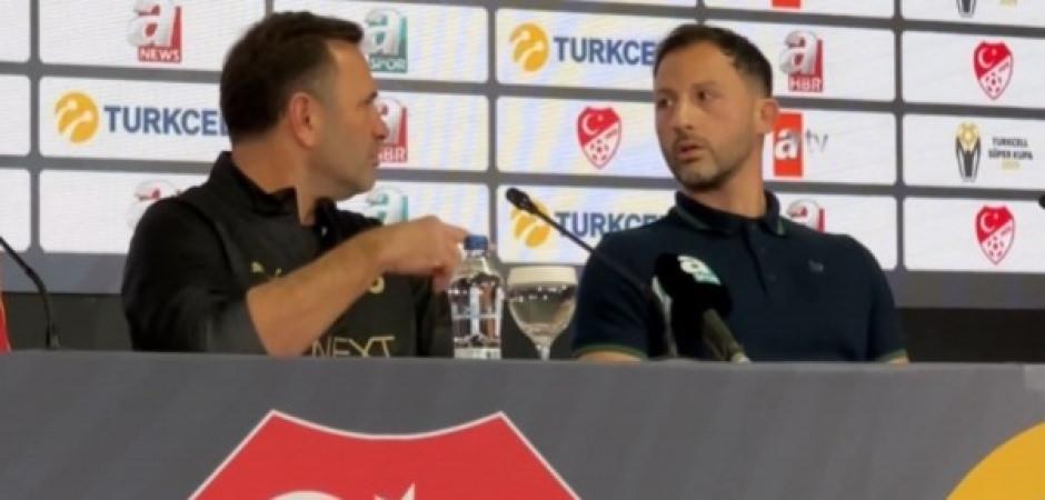 Okan Buruk'tan Domenico Tedesco'ya yardım