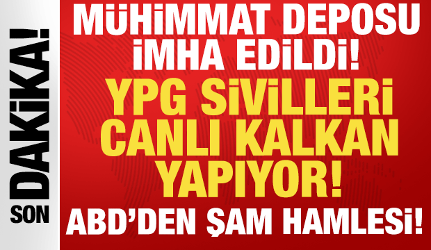 Son dakika: Suriye'de YPG'ye b&uuml;y&uuml;k operasyon: Sokağa &ccedil;ıkma yasağı ilan edildi!