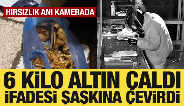 6 kilo altını &ccedil;aldı! İfadesi şaşkına &ccedil;evirdi: G&ouml;rd&uuml;m ve girmek istedim