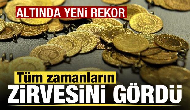 Altın fiyatlarında yeni rekor! T&uuml;m zamanların zirvesini g&ouml;rd&uuml;