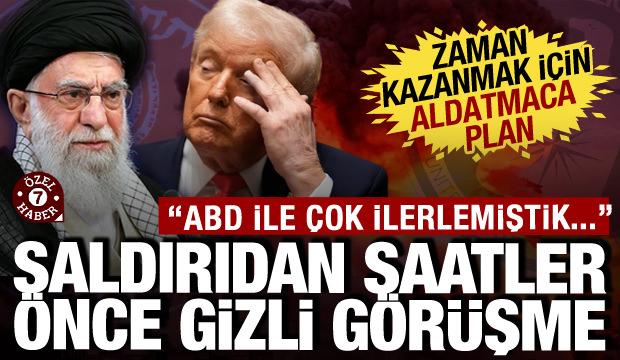 Saldırıdan saatler &ouml;nce gizli g&ouml;r&uuml;şme: İranlı diplomat "aldatmaca plan" diyerek a&ccedil;ıkladı