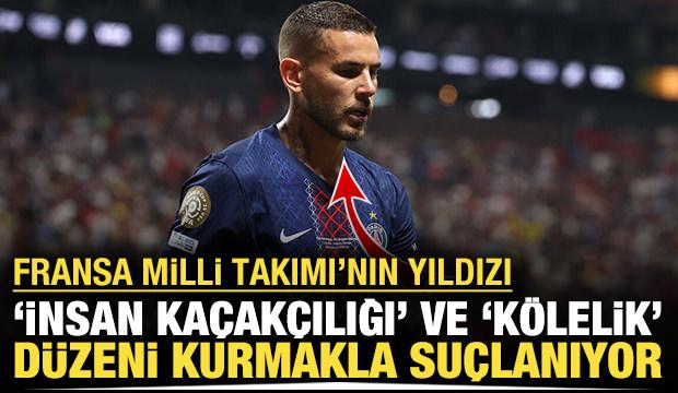 Fransa Milli Takımı'nın yıldızı 'insan ka&ccedil;ak&ccedil;ılığıyla' su&ccedil;lanıyor
