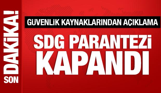 G&uuml;venlik kaynakları duyurdu: Suriye'de SDG yapısı dağıldı
