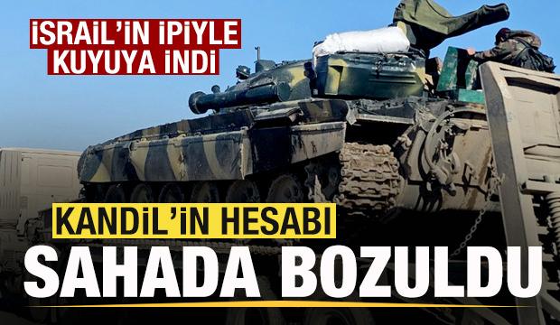 İsrail&rsquo;in ipiyle kuyuya inen Kandil&rsquo;in hesabı sahada bozuldu!