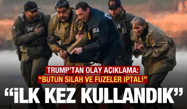 Trump Venezuela'da kullanılan "gizli silahı" itiraf etti