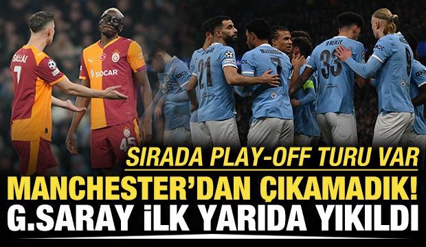 Manchester'dan &ccedil;ıkamadık! Aslan ilk yarıda yıkıldı