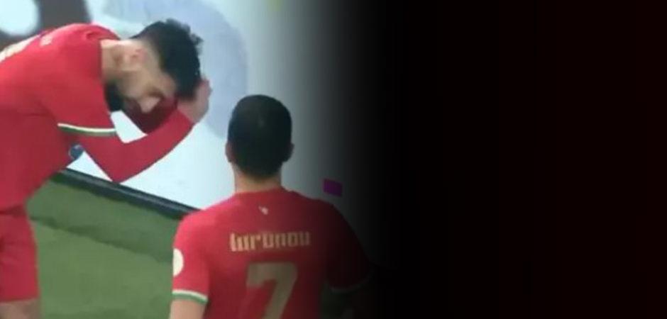 Amedspor'un 7-0 yendiği ma&ccedil;ta olay gol sevinci! Sa&ccedil;larını &ouml;rd&uuml;, g&ouml;zler TFF'ye &ccedil;evrildi